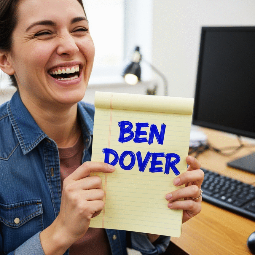 funny names like ben dover