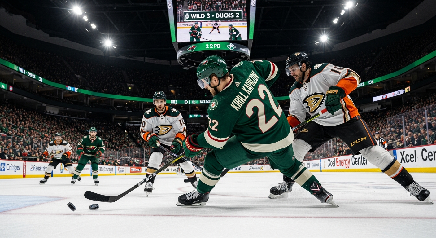 Wild vs Ducks