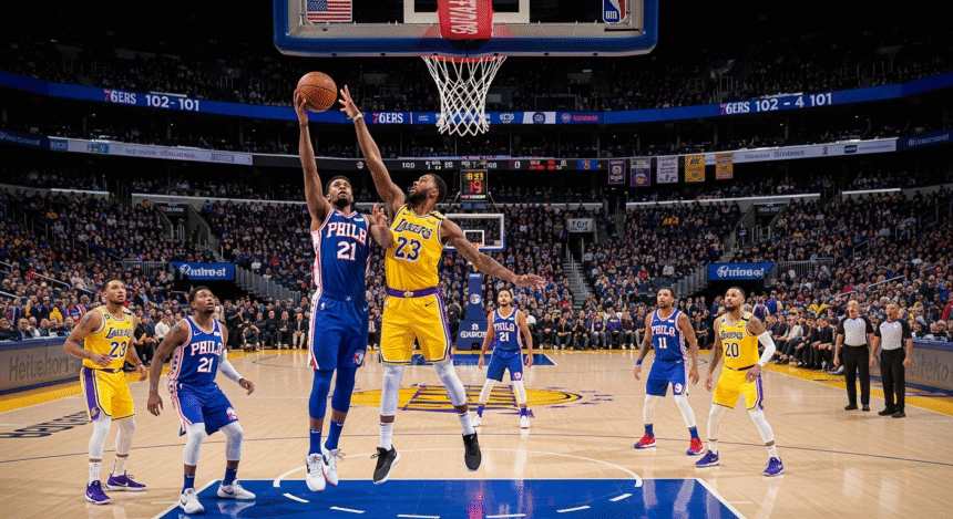 76ers vs Lakers