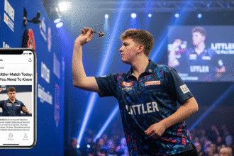 Luke Littler Match Today