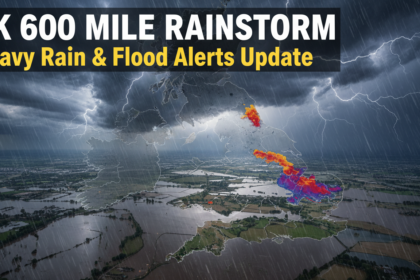 UK 600 mile rainstorm