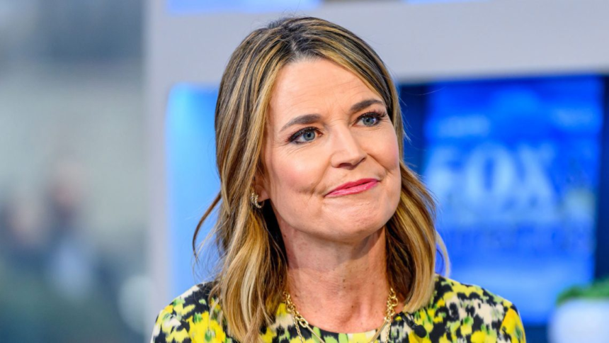 savannah guthrie height and weight