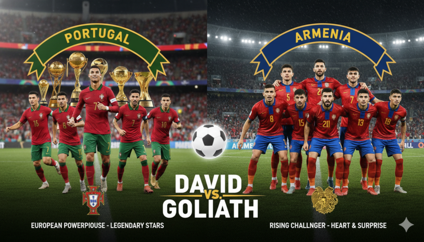 portugal national football team vs armenia national football team lineups